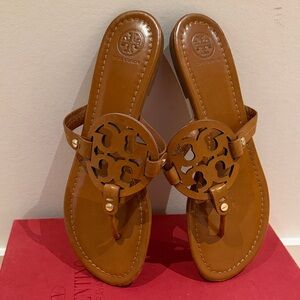 Tory Burch Tan Leather Sandals